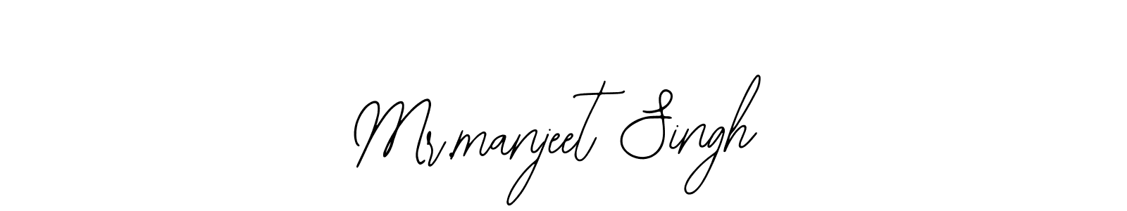 How to Draw Mr.manjeet Singh signature style? Bearetta-2O07w is a latest design signature styles for name Mr.manjeet Singh. Mr.manjeet Singh signature style 12 images and pictures png