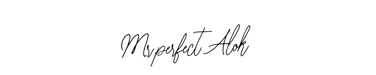 Also we have Mr.perfect Alok name is the best signature style. Create professional handwritten signature collection using Bearetta-2O07w autograph style. Mr.perfect Alok signature style 12 images and pictures png