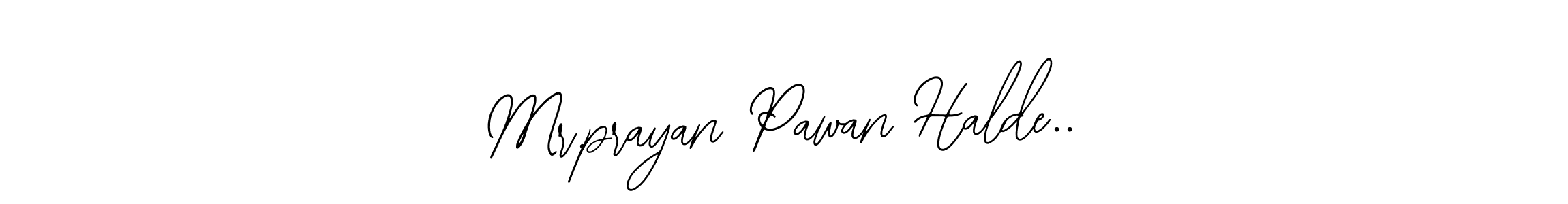 Use a signature maker to create a handwritten signature online. With this signature software, you can design (Bearetta-2O07w) your own signature for name Mr.prayan Pawan Halde... Mr.prayan Pawan Halde.. signature style 12 images and pictures png