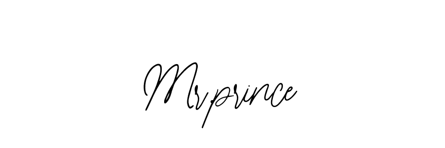 You should practise on your own different ways (Bearetta-2O07w) to write your name (Mr.prince) in signature. don't let someone else do it for you. Mr.prince signature style 12 images and pictures png