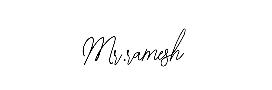How to Draw Mr.ramesh signature style? Bearetta-2O07w is a latest design signature styles for name Mr.ramesh. Mr.ramesh signature style 12 images and pictures png