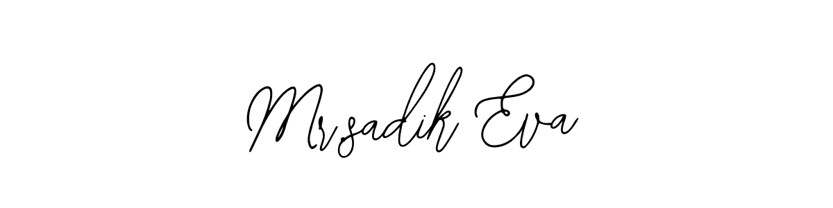 This is the best signature style for the Mr.sadik Eva name. Also you like these signature font (Bearetta-2O07w). Mix name signature. Mr.sadik Eva signature style 12 images and pictures png