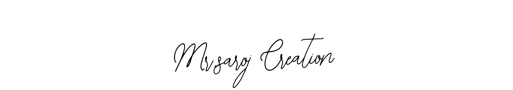 Here are the top 10 professional signature styles for the name Mr.saroj Creation. These are the best autograph styles you can use for your name. Mr.saroj Creation signature style 12 images and pictures png