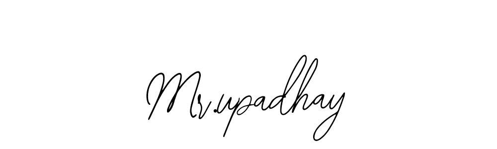 if you are searching for the best signature style for your name Mr.upadhay. so please give up your signature search. here we have designed multiple signature styles  using Bearetta-2O07w. Mr.upadhay signature style 12 images and pictures png