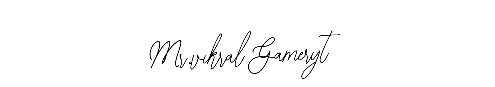 Here are the top 10 professional signature styles for the name Mr.vikral Gameryt. These are the best autograph styles you can use for your name. Mr.vikral Gameryt signature style 12 images and pictures png