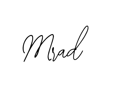 How to make Mrad signature? Bearetta-2O07w is a professional autograph style. Create handwritten signature for Mrad name. Mrad signature style 12 images and pictures png