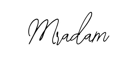 A sleek calligraphic signature for name Mradam utilizing Bearetta-2O07w styling. Great for adding personal signatures to photos and art. Mradam signature style 12 images and pictures png