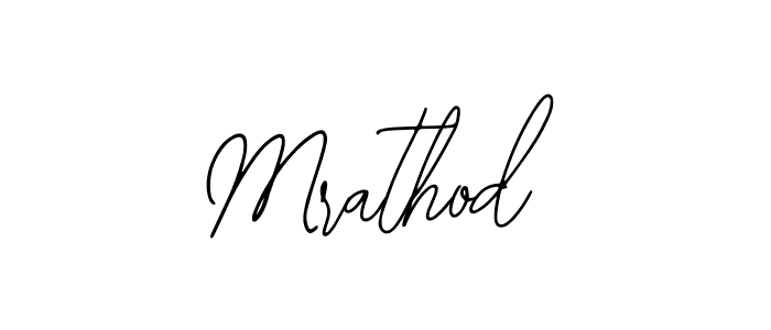 Also we have Mrathod name is the best signature style. Create professional handwritten signature collection using Bearetta-2O07w autograph style. Mrathod signature style 12 images and pictures png