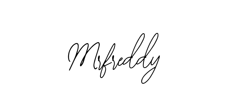 Design your own signature with our free online signature maker. With this signature software, you can create a handwritten (Bearetta-2O07w) signature for name Mrfreddy. Mrfreddy signature style 12 images and pictures png