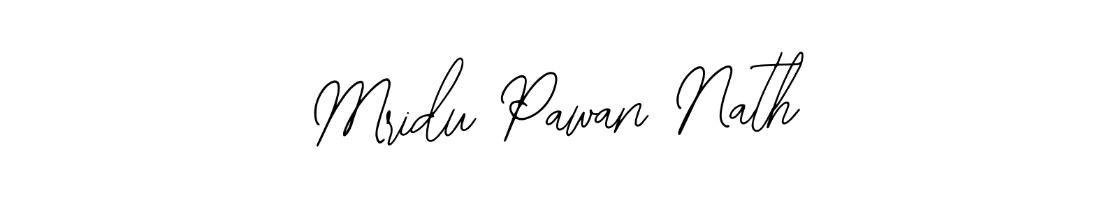 Make a short Mridu Pawan Nath signature style. Manage your documents anywhere anytime using Bearetta-2O07w. Create and add eSignatures, submit forms, share and send files easily. Mridu Pawan Nath signature style 12 images and pictures png