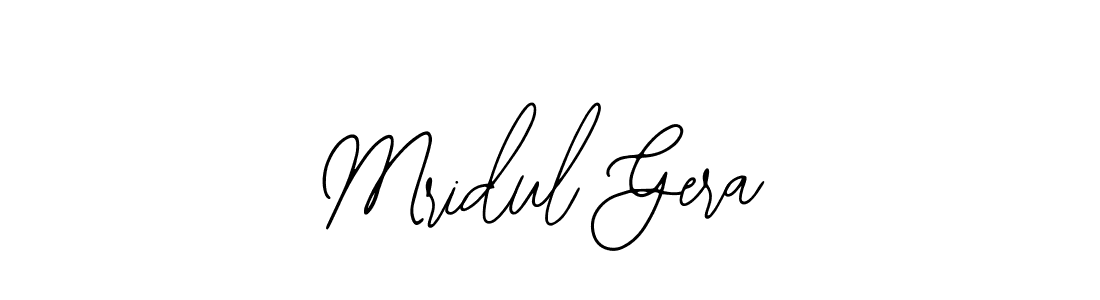 Make a beautiful signature design for name Mridul Gera. Use this online signature maker to create a handwritten signature for free. Mridul Gera signature style 12 images and pictures png