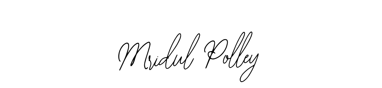 if you are searching for the best signature style for your name Mridul Polley. so please give up your signature search. here we have designed multiple signature styles  using Bearetta-2O07w. Mridul Polley signature style 12 images and pictures png