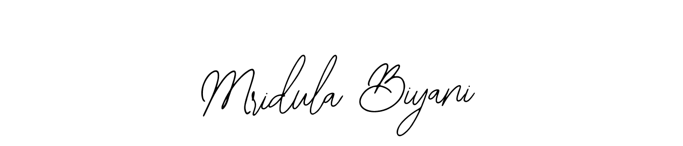 Make a beautiful signature design for name Mridula Biyani. With this signature (Bearetta-2O07w) style, you can create a handwritten signature for free. Mridula Biyani signature style 12 images and pictures png