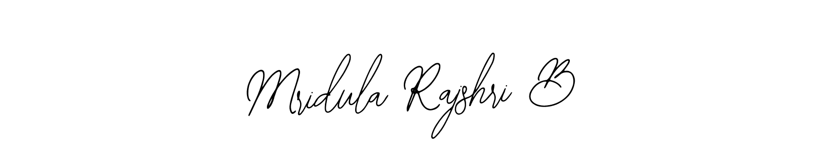 Similarly Bearetta-2O07w is the best handwritten signature design. Signature creator online .You can use it as an online autograph creator for name Mridula Rajshri B. Mridula Rajshri B signature style 12 images and pictures png