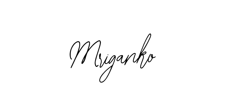 The best way (Bearetta-2O07w) to make a short signature is to pick only two or three words in your name. The name Mriganko include a total of six letters. For converting this name. Mriganko signature style 12 images and pictures png