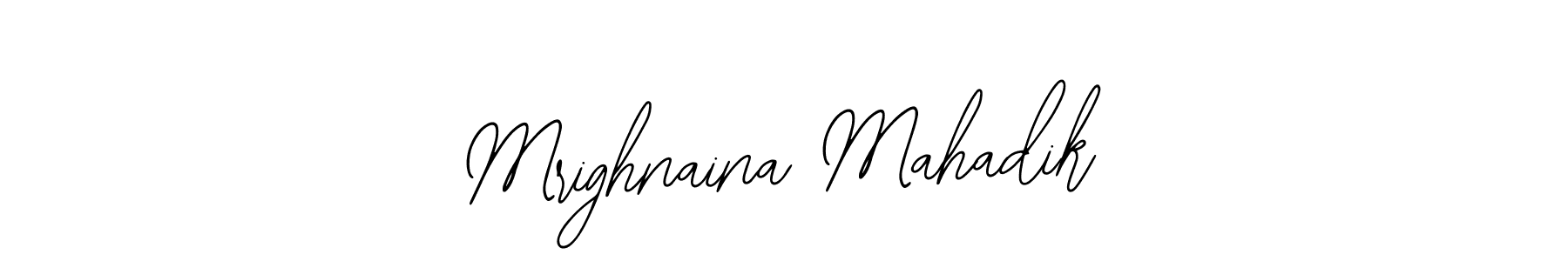 You can use this online signature creator to create a handwritten signature for the name Mrighnaina Mahadik. This is the best online autograph maker. Mrighnaina Mahadik signature style 12 images and pictures png