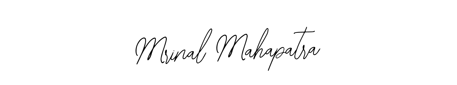 How to Draw Mrinal Mahapatra signature style? Bearetta-2O07w is a latest design signature styles for name Mrinal Mahapatra. Mrinal Mahapatra signature style 12 images and pictures png