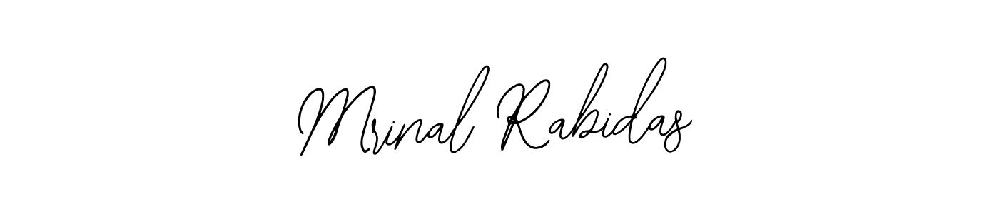 The best way (Bearetta-2O07w) to make a short signature is to pick only two or three words in your name. The name Mrinal Rabidas include a total of six letters. For converting this name. Mrinal Rabidas signature style 12 images and pictures png