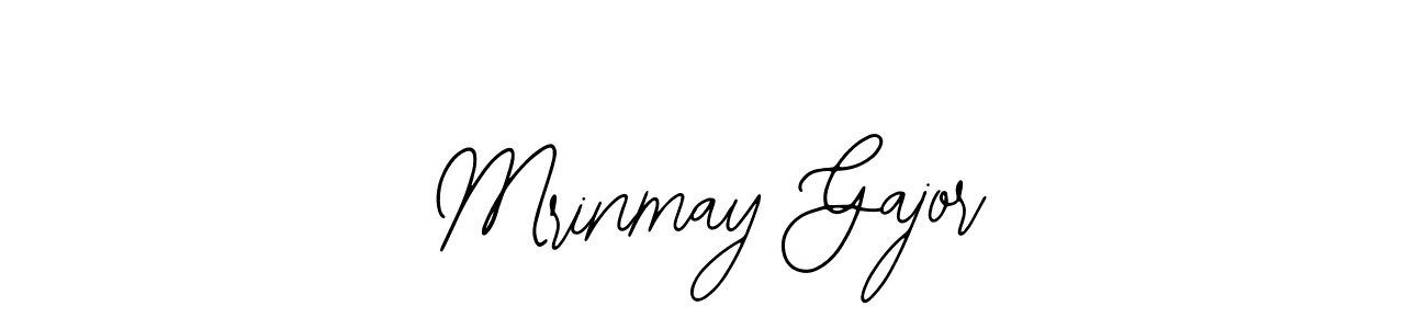 Use a signature maker to create a handwritten signature online. With this signature software, you can design (Bearetta-2O07w) your own signature for name Mrinmay Gajor. Mrinmay Gajor signature style 12 images and pictures png