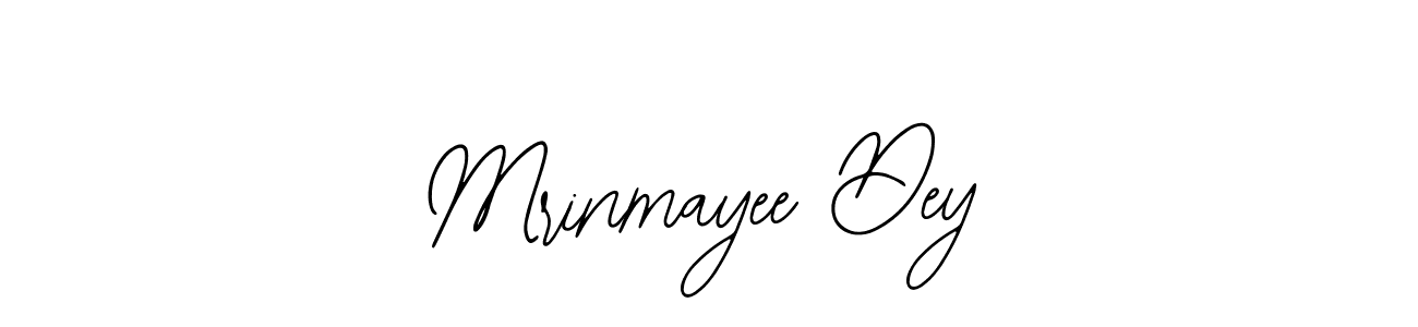 You should practise on your own different ways (Bearetta-2O07w) to write your name (Mrinmayee Dey) in signature. don't let someone else do it for you. Mrinmayee Dey signature style 12 images and pictures png