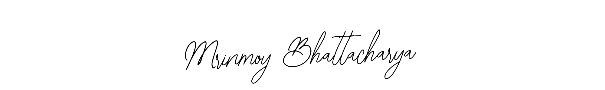 Create a beautiful signature design for name Mrinmoy Bhattacharya. With this signature (Bearetta-2O07w) fonts, you can make a handwritten signature for free. Mrinmoy Bhattacharya signature style 12 images and pictures png