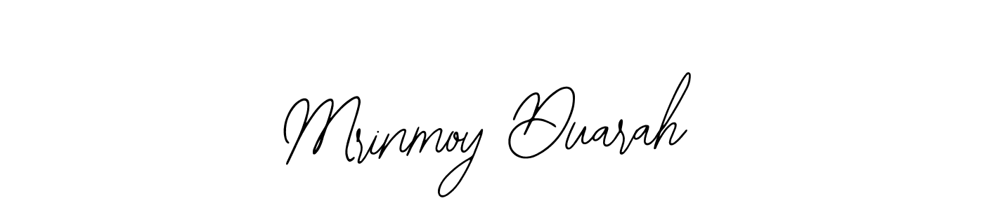 Bearetta-2O07w is a professional signature style that is perfect for those who want to add a touch of class to their signature. It is also a great choice for those who want to make their signature more unique. Get Mrinmoy Duarah name to fancy signature for free. Mrinmoy Duarah signature style 12 images and pictures png