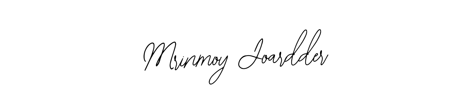 How to make Mrinmoy Joardder name signature. Use Bearetta-2O07w style for creating short signs online. This is the latest handwritten sign. Mrinmoy Joardder signature style 12 images and pictures png