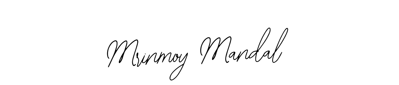 How to make Mrinmoy Mandal name signature. Use Bearetta-2O07w style for creating short signs online. This is the latest handwritten sign. Mrinmoy Mandal signature style 12 images and pictures png