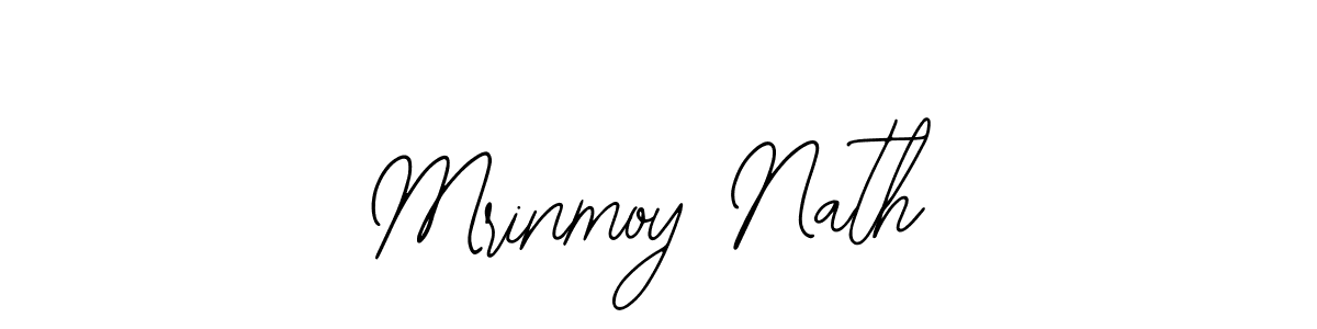 How to make Mrinmoy Nath name signature. Use Bearetta-2O07w style for creating short signs online. This is the latest handwritten sign. Mrinmoy Nath signature style 12 images and pictures png