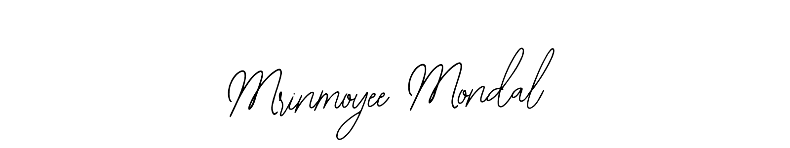 Use a signature maker to create a handwritten signature online. With this signature software, you can design (Bearetta-2O07w) your own signature for name Mrinmoyee Mondal. Mrinmoyee Mondal signature style 12 images and pictures png