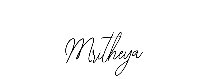 How to make Mritheya signature? Bearetta-2O07w is a professional autograph style. Create handwritten signature for Mritheya name. Mritheya signature style 12 images and pictures png