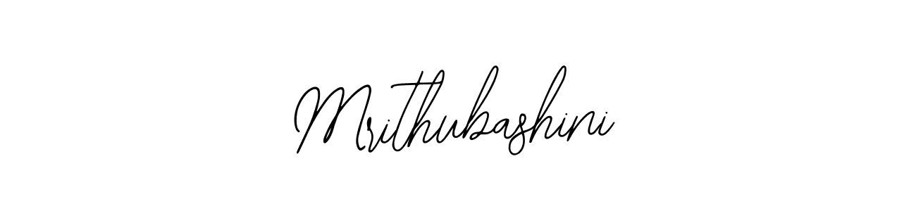 The best way (Bearetta-2O07w) to make a short signature is to pick only two or three words in your name. The name Mrithubashini include a total of six letters. For converting this name. Mrithubashini signature style 12 images and pictures png