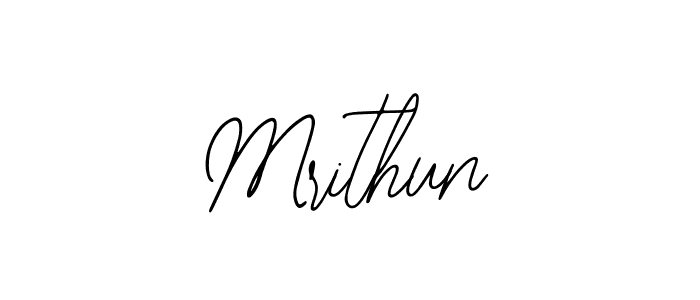 Design your own signature with our free online signature maker. With this signature software, you can create a handwritten (Bearetta-2O07w) signature for name Mrithun. Mrithun signature style 12 images and pictures png