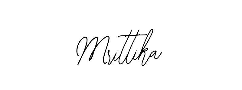 You should practise on your own different ways (Bearetta-2O07w) to write your name (Mrittika) in signature. don't let someone else do it for you. Mrittika signature style 12 images and pictures png