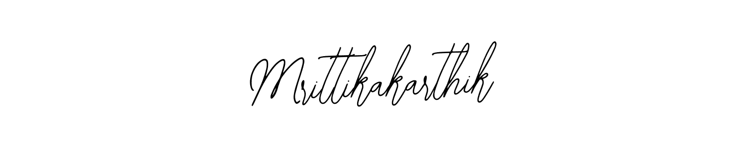 Use a signature maker to create a handwritten signature online. With this signature software, you can design (Bearetta-2O07w) your own signature for name Mrittikakarthik. Mrittikakarthik signature style 12 images and pictures png