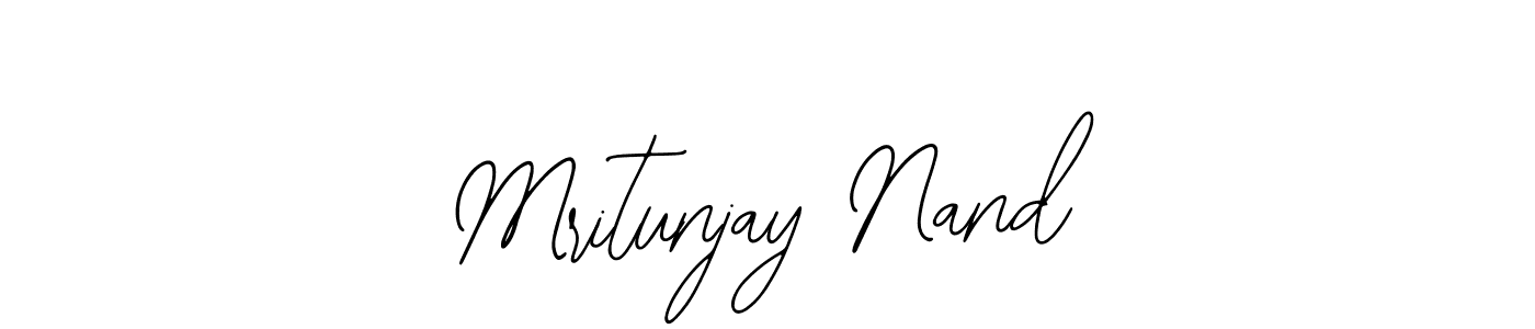 Also You can easily find your signature by using the search form. We will create Mritunjay Nand name handwritten signature images for you free of cost using Bearetta-2O07w sign style. Mritunjay Nand signature style 12 images and pictures png