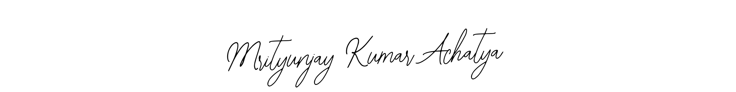 Similarly Bearetta-2O07w is the best handwritten signature design. Signature creator online .You can use it as an online autograph creator for name Mrityunjay Kumar Achatya. Mrityunjay Kumar Achatya signature style 12 images and pictures png