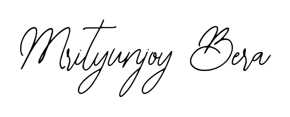 The Bearetta-2O07w font transforms the name Mrityunjoy Bera into an executive sign with sharp precision and distinguished character. Mrityunjoy Bera signature style 12 images and pictures png