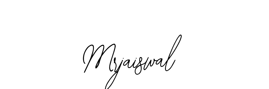 Also we have Mrjaiswal name is the best signature style. Create professional handwritten signature collection using Bearetta-2O07w autograph style. Mrjaiswal signature style 12 images and pictures png