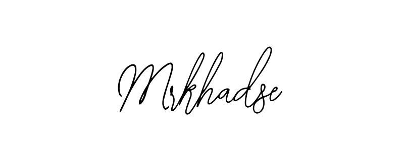 Similarly Bearetta-2O07w is the best handwritten signature design. Signature creator online .You can use it as an online autograph creator for name Mrkhadse. Mrkhadse signature style 12 images and pictures png
