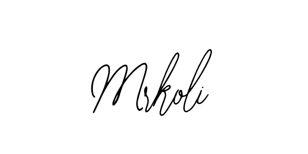 Make a beautiful signature design for name Mrkoli. With this signature (Bearetta-2O07w) style, you can create a handwritten signature for free. Mrkoli signature style 12 images and pictures png