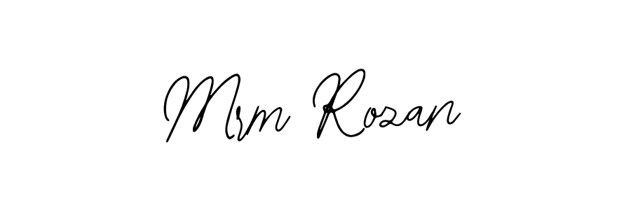 Also You can easily find your signature by using the search form. We will create Mrm Rozan name handwritten signature images for you free of cost using Bearetta-2O07w sign style. Mrm Rozan signature style 12 images and pictures png