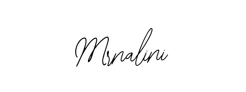 You should practise on your own different ways (Bearetta-2O07w) to write your name (Mrnalini) in signature. don't let someone else do it for you. Mrnalini signature style 12 images and pictures png