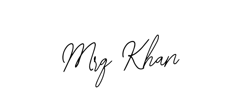 The best way (Bearetta-2O07w) to make a short signature is to pick only two or three words in your name. The name Mrq Khan include a total of six letters. For converting this name. Mrq Khan signature style 12 images and pictures png
