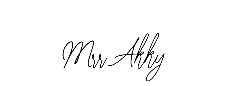 Make a beautiful signature design for name Mrr Akky. With this signature (Bearetta-2O07w) style, you can create a handwritten signature for free. Mrr Akky signature style 12 images and pictures png