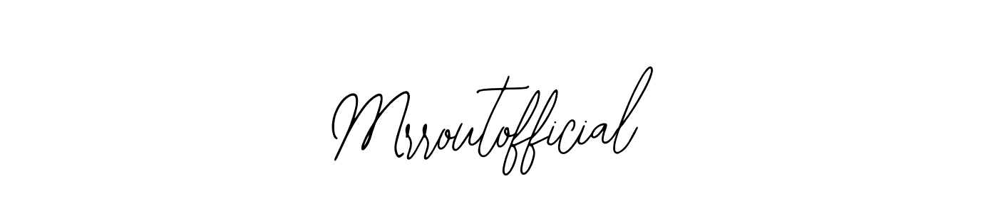 Also You can easily find your signature by using the search form. We will create Mrroutofficial name handwritten signature images for you free of cost using Bearetta-2O07w sign style. Mrroutofficial signature style 12 images and pictures png