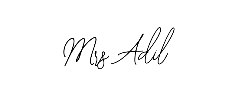 How to make Mrs Adil signature? Bearetta-2O07w is a professional autograph style. Create handwritten signature for Mrs Adil name. Mrs Adil signature style 12 images and pictures png