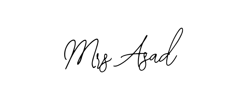 This is the best signature style for the Mrs Asad name. Also you like these signature font (Bearetta-2O07w). Mix name signature. Mrs Asad signature style 12 images and pictures png