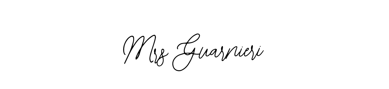 Create a beautiful signature design for name Mrs Guarnieri. With this signature (Bearetta-2O07w) fonts, you can make a handwritten signature for free. Mrs Guarnieri signature style 12 images and pictures png