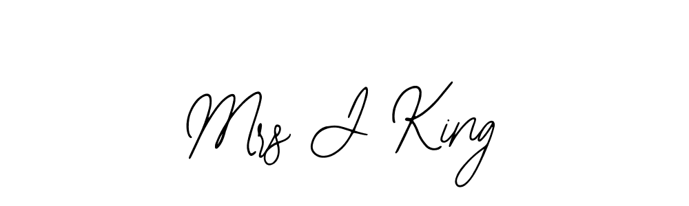 How to make Mrs J King signature? Bearetta-2O07w is a professional autograph style. Create handwritten signature for Mrs J King name. Mrs J King signature style 12 images and pictures png